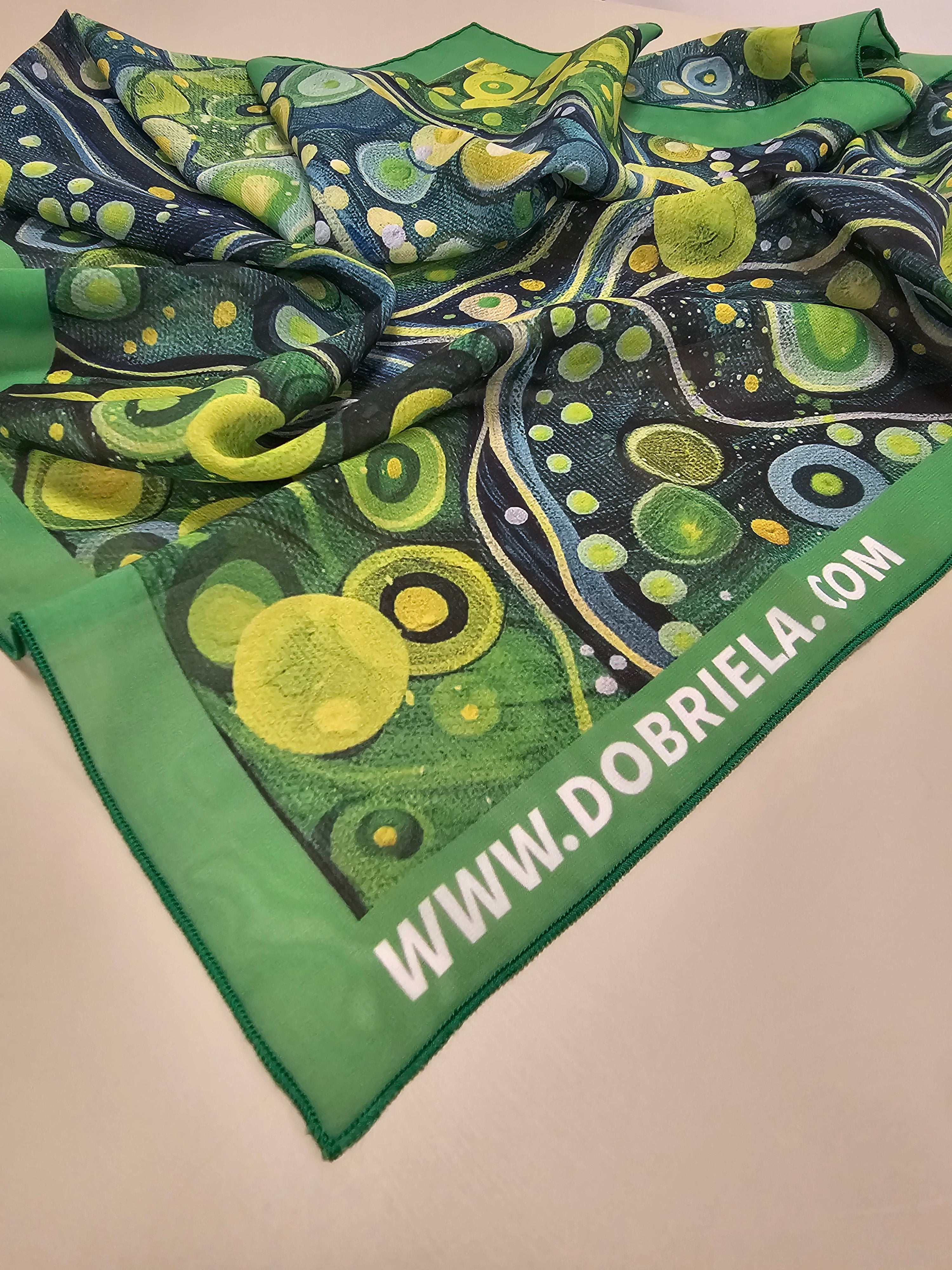 Шал „Потоци изобилие" 💚