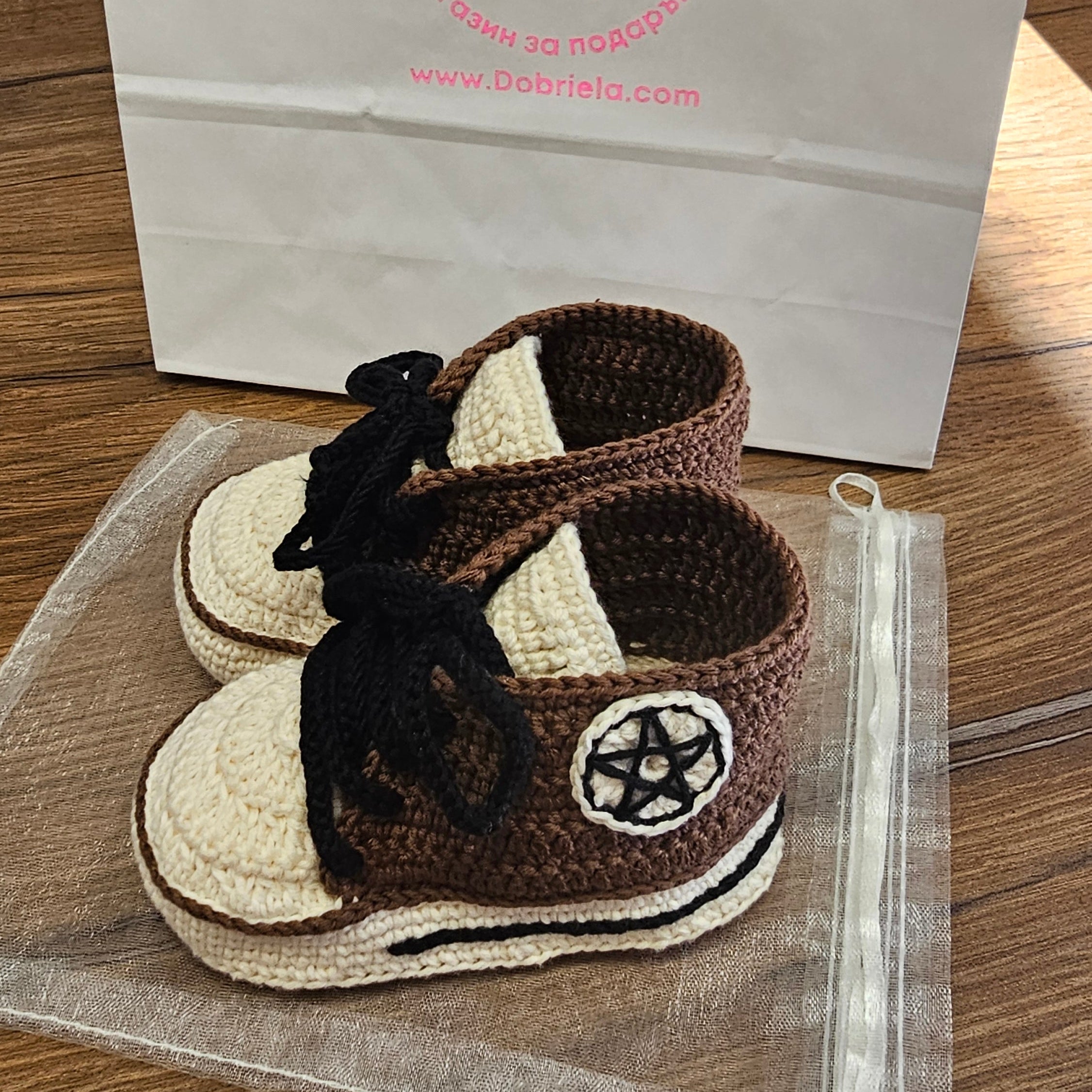 Плетени обувчици тип Кецове – за звездичките на мама и тати 🌟