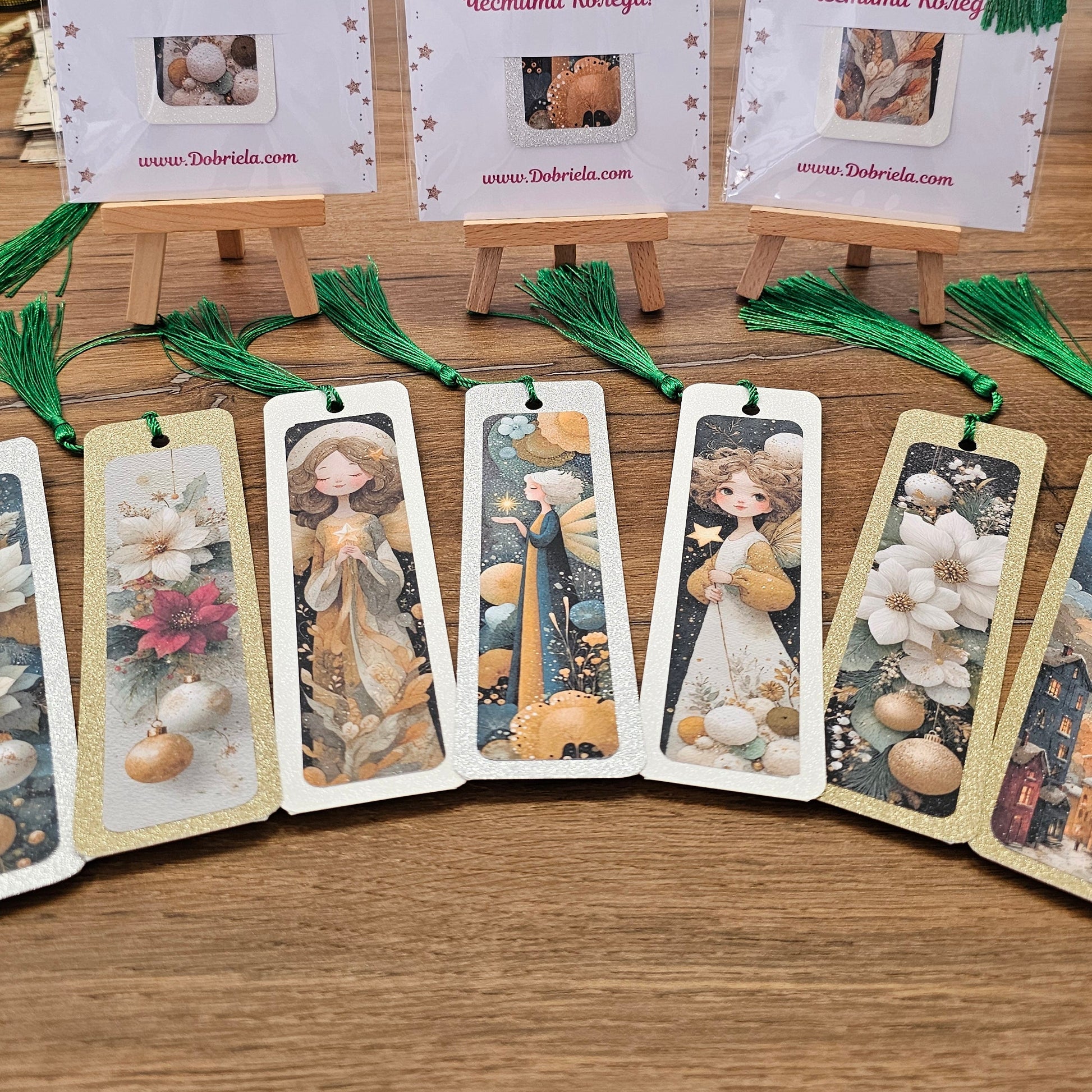 Коледен Книгоразделител с Лично Пожелание 🎄